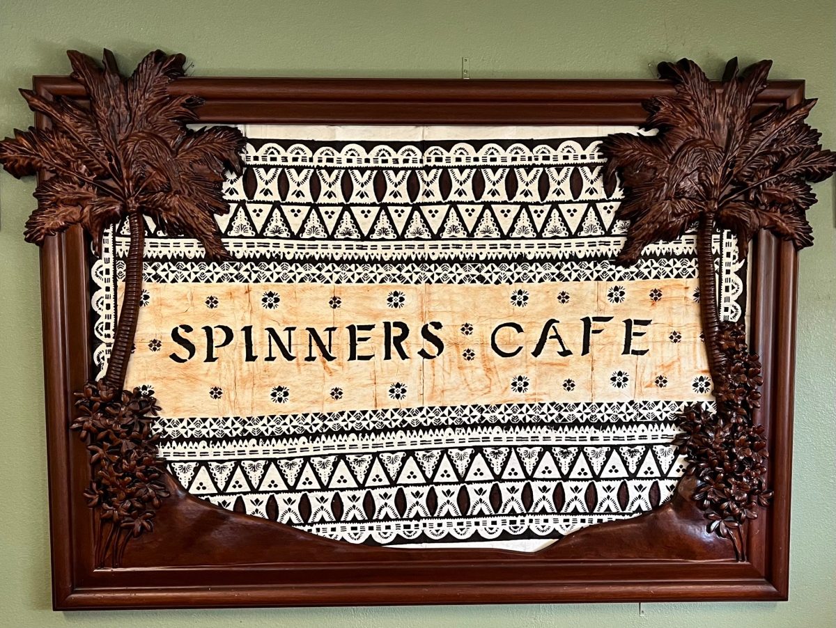 a close up of a sign